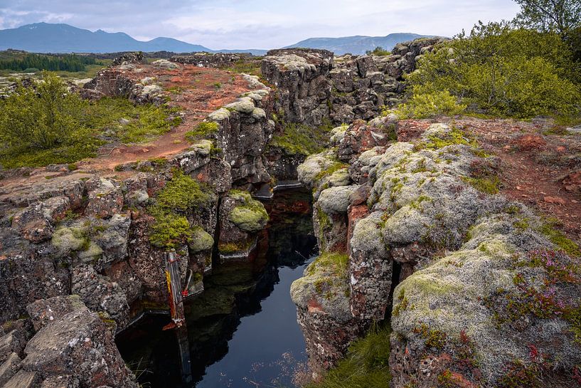 Thingvellir national park Iceland - north american - europe rift par Thilo Wagner