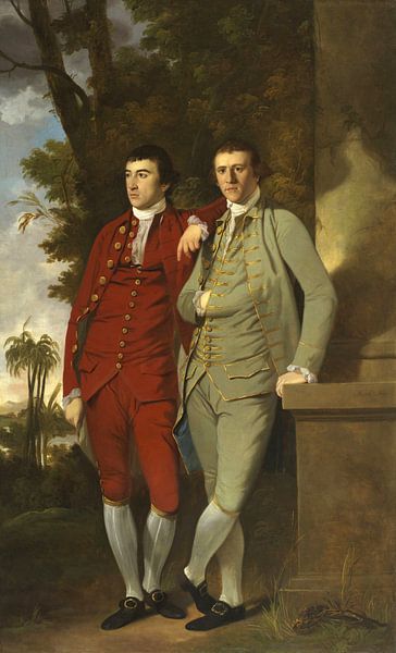 Portrait of Charles and John Sealy, Tilly Kettle by Masterful Masters