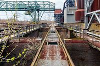 The ore bunker at blast furnace number 5 Duisburg-Nord Landscape Park