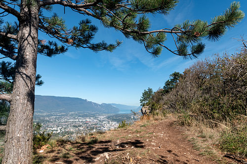 Vue depuis le Bec du Corbeau
