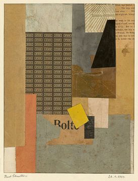 Kurt Schwitters - pour Monsieur Dr. Bode (1924) sur Peter Balan