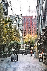 Manchester watercolor art #Manchester