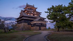 Matsue Kasteel in de Schemering