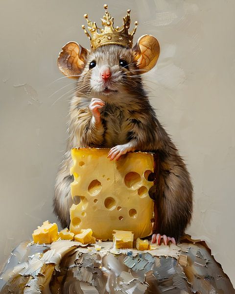 The Cheese King by But First Framing