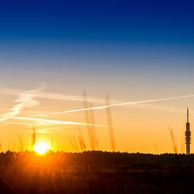Zonsondergang op de Westerheide by Ralph vdL