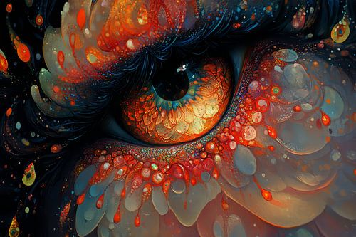 japanse schilderkunst het boze oog