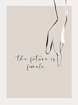 The Future Is Female by Treechild