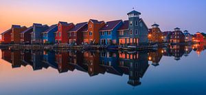 Reitdiephaven, Groningen, Nederland van Henk Meijer Photography