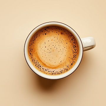 Cup Of Coffee 3 | ochtendrust in een kopje | kop koffie van Sander van der Torren