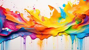 "Vivid Ventures: Die Welt gesehen durch Farbspritzkunst"