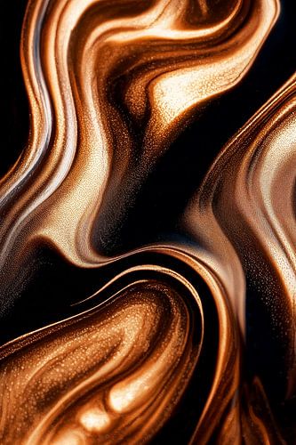 Abstract Alchemy - Glossy Copper III
