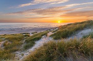 Zonsondergang Denemarken van Hugo Meekes