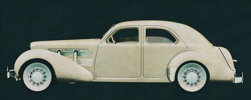 Cord 812 Sedan 1936 by Jan Keteleer (JanKé): A Journey Beyond the Canvas