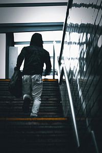 Lopen voor de trein. van Robby's fotografie