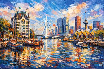 Rotterdam, Niederlande – Gemälde. von Johannes
