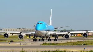 KLM Boeing 747-400 Stadt Johannesburg.