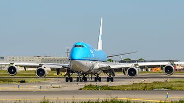 KLM Boeing 747-400 Stadt Johannesburg. von Jaap van den Berg