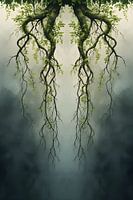Fluisterende wortels: Etherische symmetrie