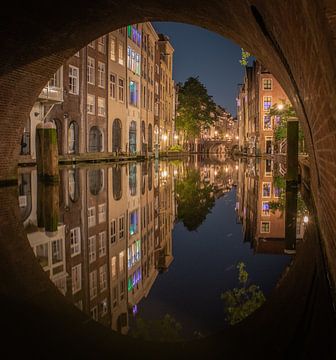 Oude Gracht Utrecht von Michael Van de burgt