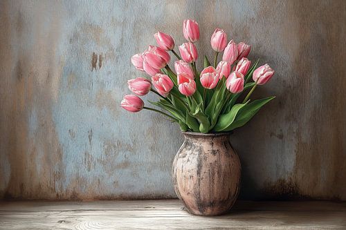 Pink Tulips in Bloom ii