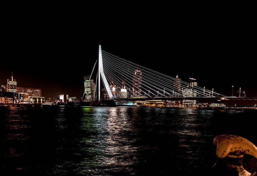 Erasmus Bridge Rotterdam by Brian Morgan