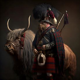 Highland Elegance of Scotland van ArtfulAurora