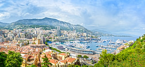 Fürstentum Monaco Luftaufnahme