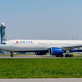 Delta Airlines Airbus A330-900 Neo passenger aircraft. by Jaap van den Berg