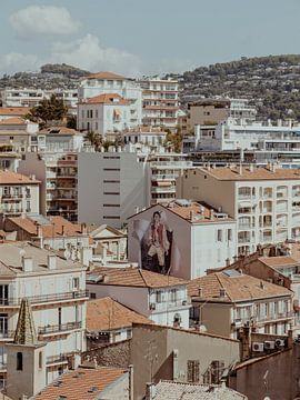 Collage urbain - Photographie de voyage - Impression d'art dans la ville de Cannes - Côte d'Azur, Sud de la France sur ByMinouque