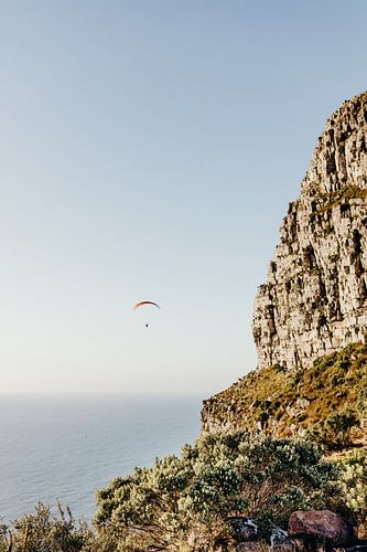 The leap above the coast