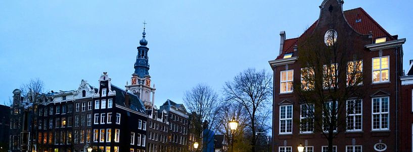 Amsterdam, Zuiderkerk vom Kloveniersburgwal aus von Amsterdam Highlights