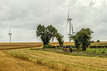 Windmolenpark bij Bocholtz von John Kreukniet