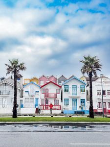 Strandhäuser in Aveiro