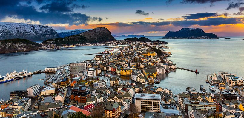 Blick auf Ålesund, Norwegen von Adelheid Smitt
