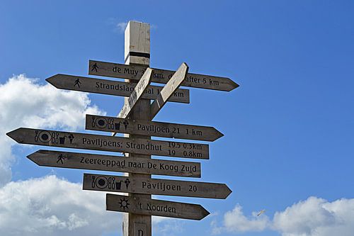 Paal 20 near De Koog, Texel