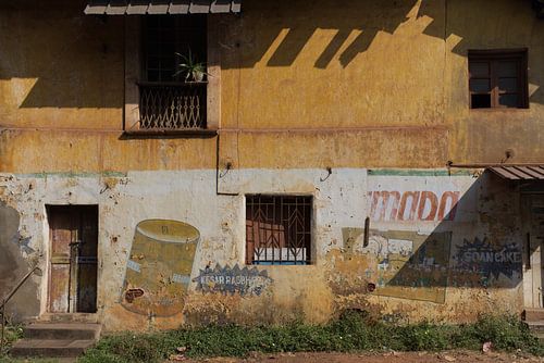 Le mur ensoleillé