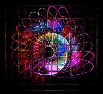 Luminous spiral #3 by L.A.B.