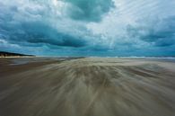 Tempête sur la plage de vlieland par Danny Leij Aperçu