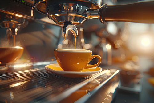 koffie of cappuccino bereiden