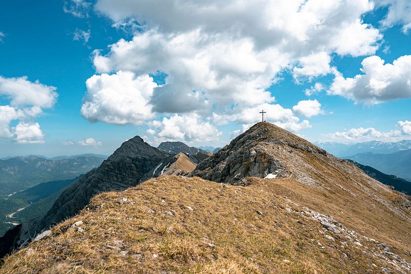 Geierköpfle summit cross by Leo Schindzielorz