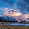 Dramatisches Wolkenspiel am Karwendel von Christina Bauer Photos