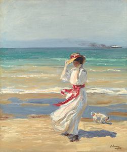 John Lavery, Ein windiger Tag, um 1908