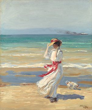 John Lavery, Een winderige dag, ca. 1908