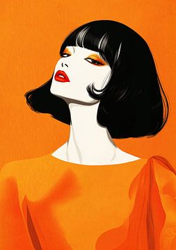 Orange Mood van Jacky