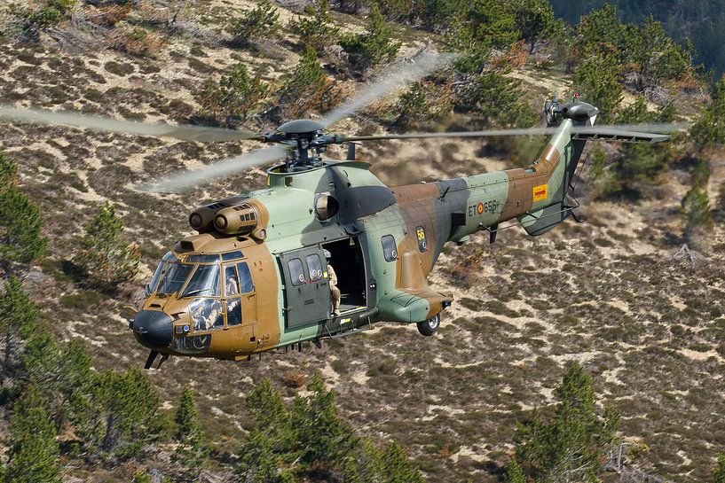 Armée espagnole AS532 Cougar par Dirk Jan de Ridder - Ridder Aero Media