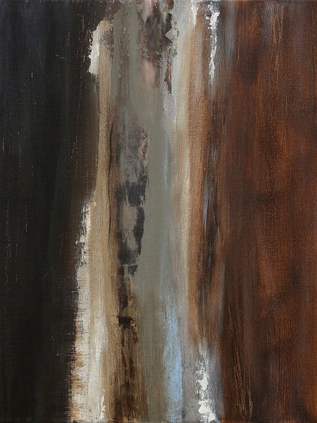 Rustic Abstract - Moderne abstrakte Kunst für stilvolle Innenräume von Marina Kozyr