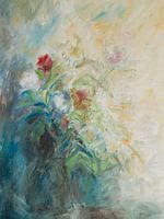 Impressionistic flowers