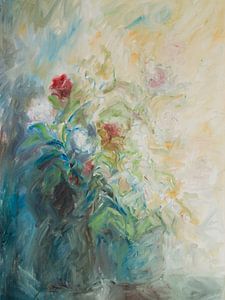 Impressionistische bloemen van Paul Nieuwendijk