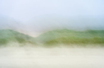 storm aan het strand