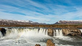Goðafoss, Island von Hans van Wijk